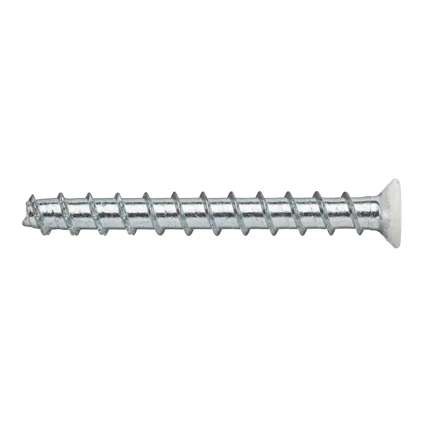 BETONGSKRUV SOCKEL 5x60 VIT Dimension: 5x60 mm, Antal st/frp: 4000