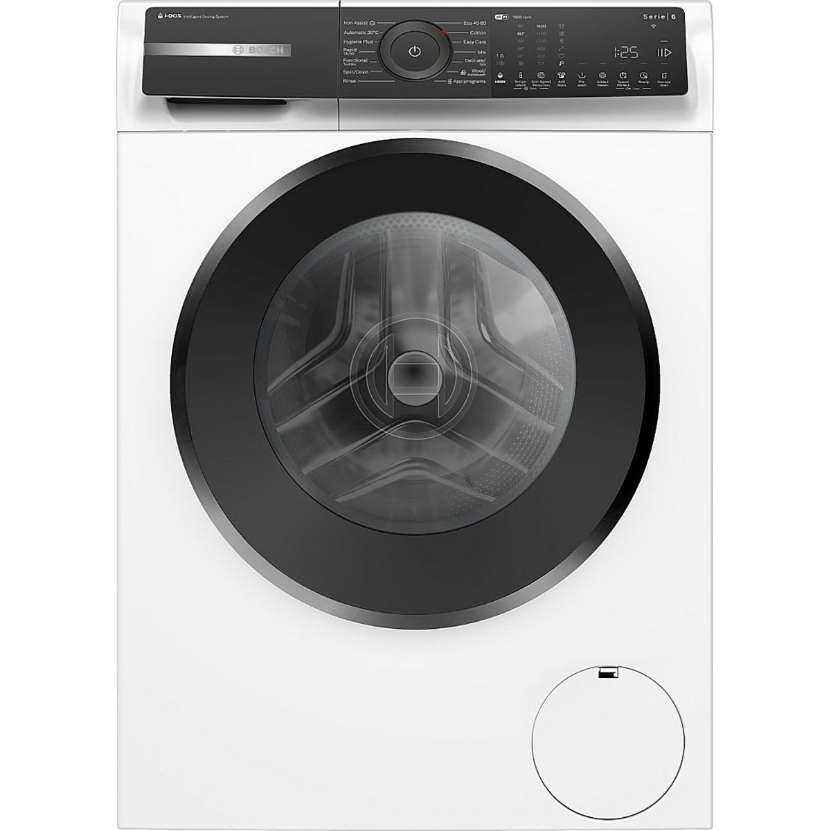 Frontmatad Tvättmaskin Bosch WGH256AESN Serie 6 Vit