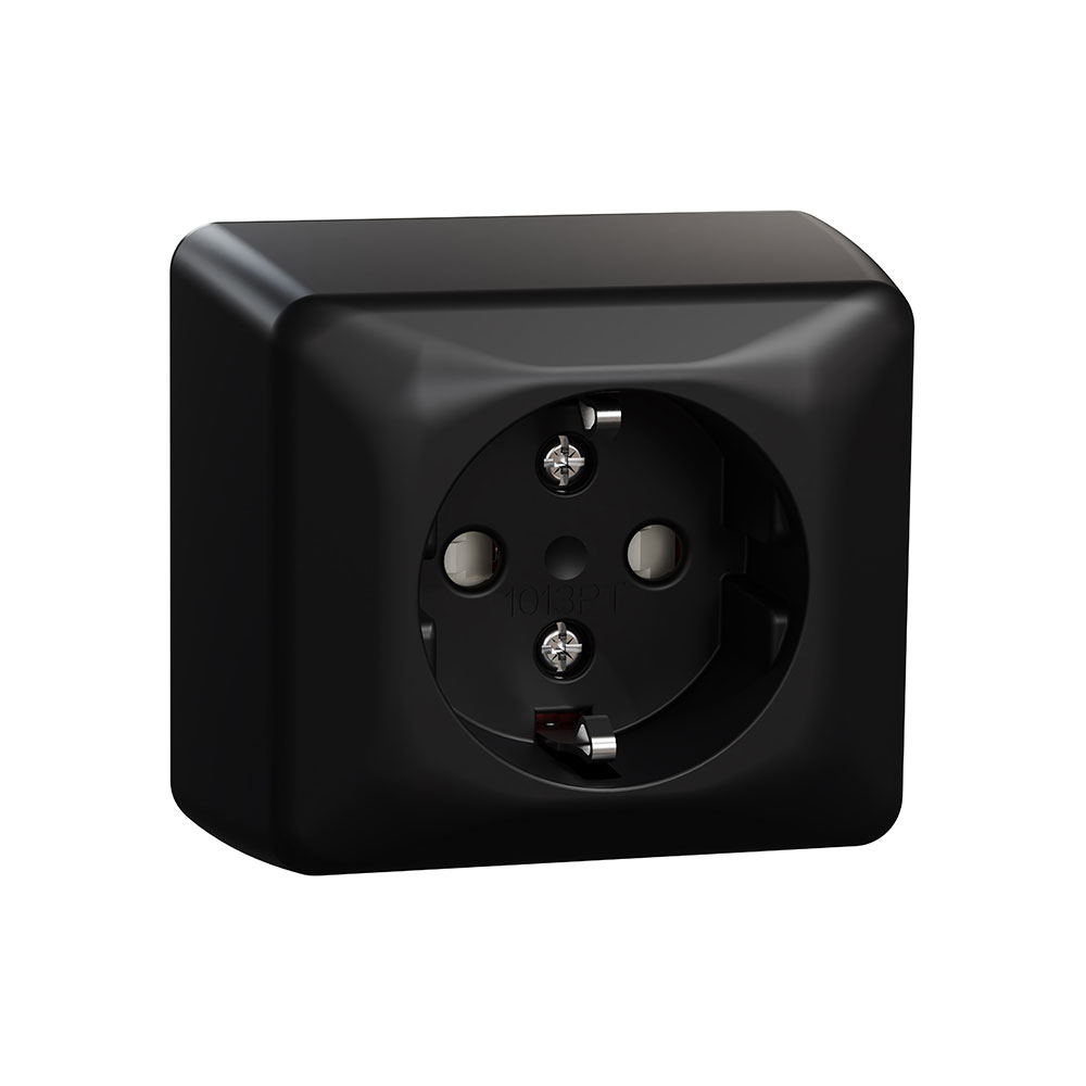 Vägguttag Elko 1-Vägs Utanpåliggande RS