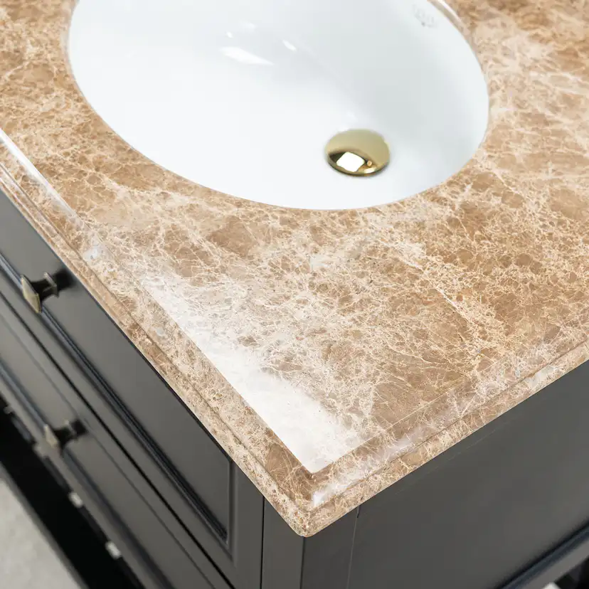 Tvättställsskåp Vesani Utah Beige Marmor