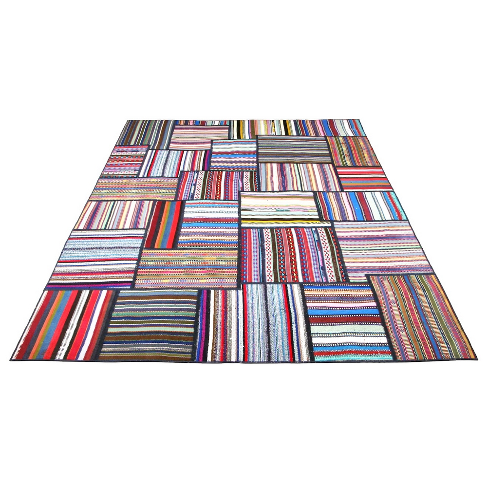 Persisk Patchworkmatta Arkiio Flerfärgad 170x232