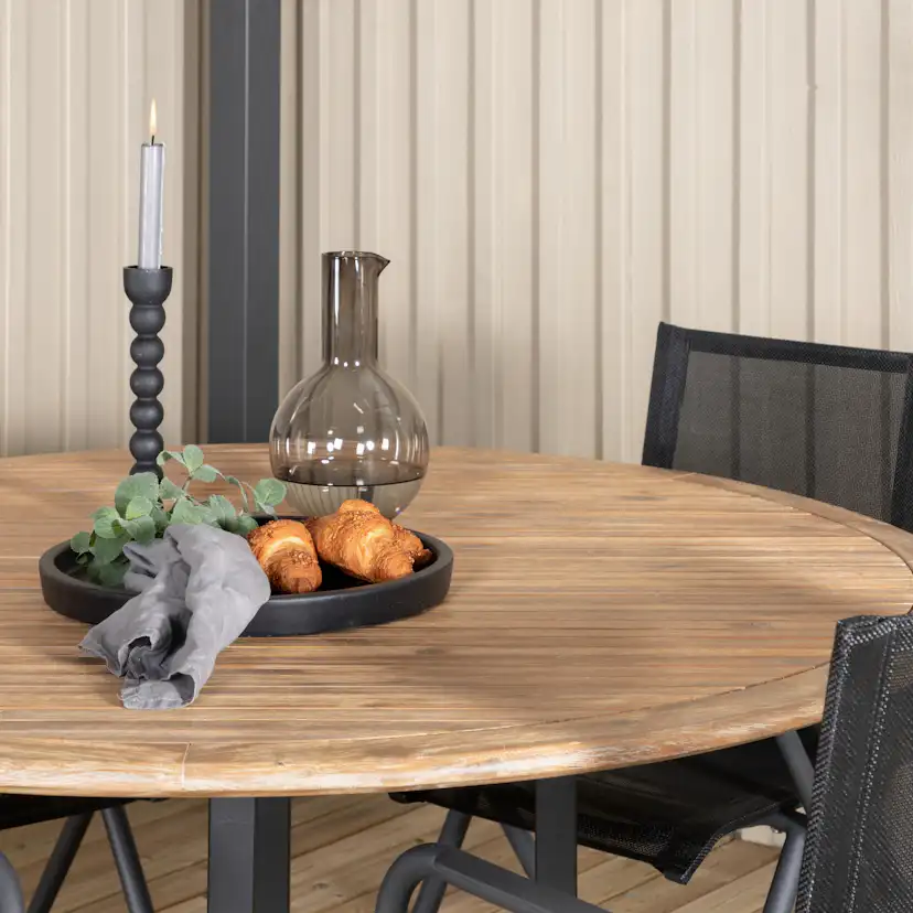 Matgrupp Venture Home Zurc med 4 Anve Matstolar