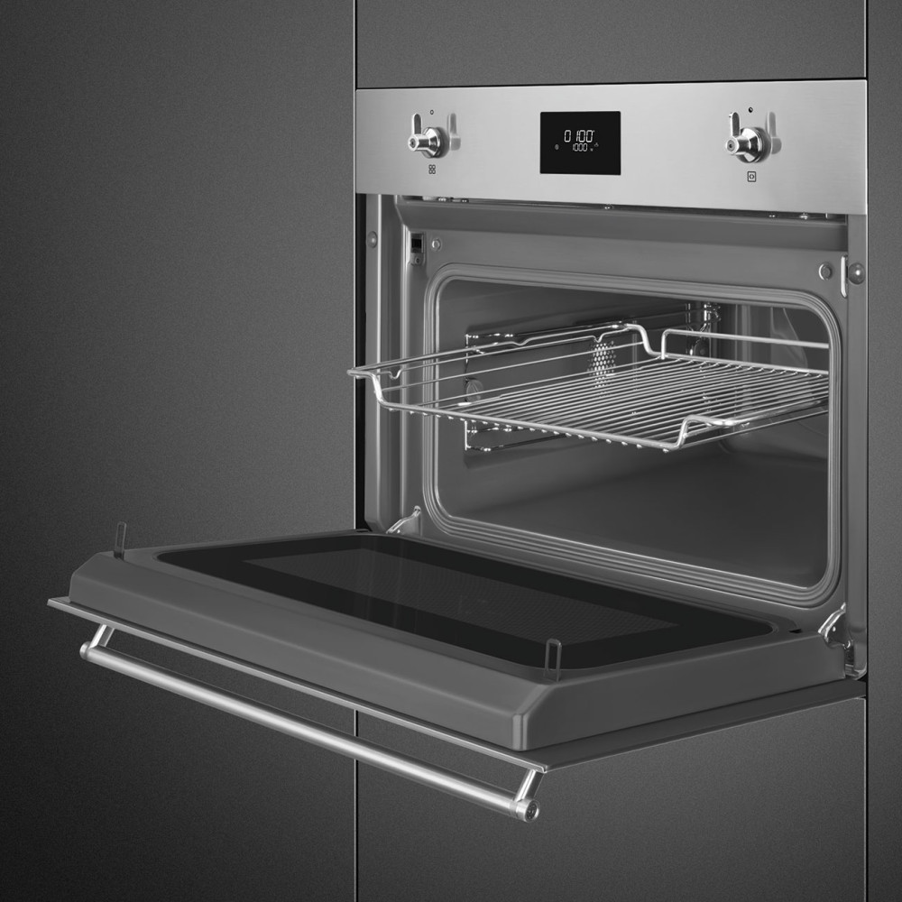 Mikrovågsugn Med Grill Smeg SO4301M0X