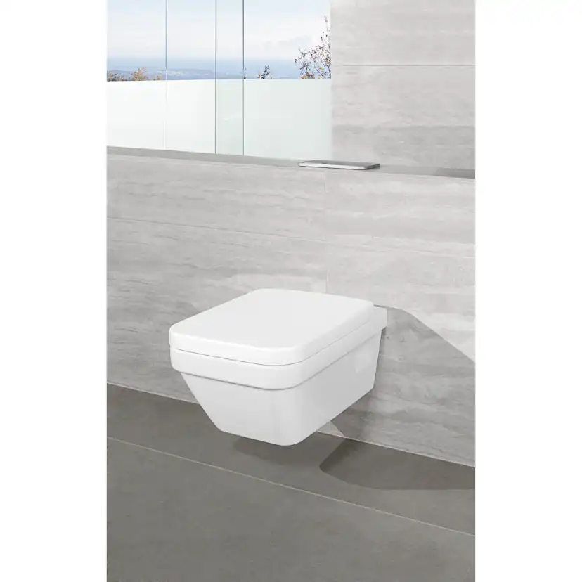 Vägghängd Toalettstol Villeroy & Boch Architectura Kvadratisk