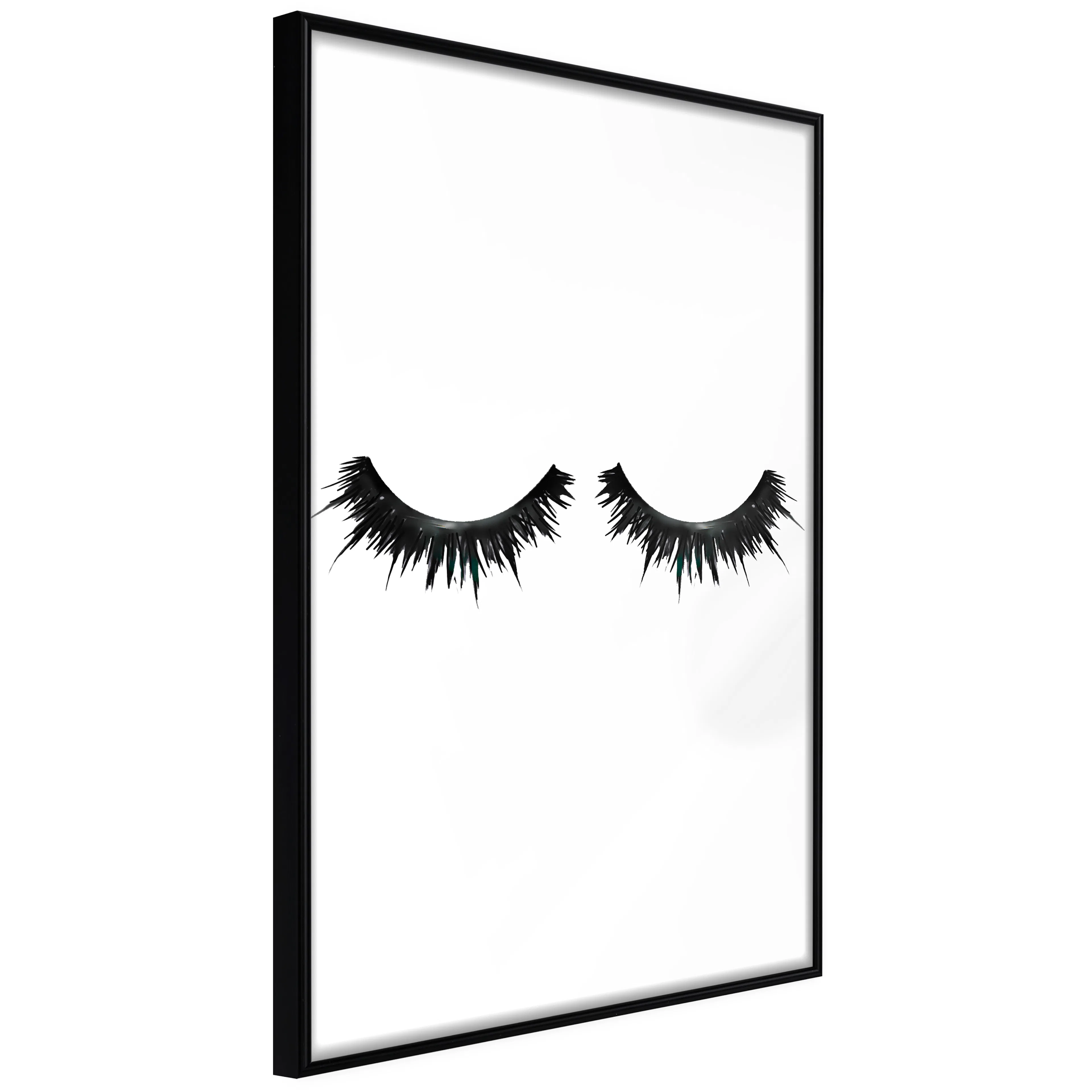 Affisch - Eyelashes [Poster] 20x30 Svart ram, 20x30 cm