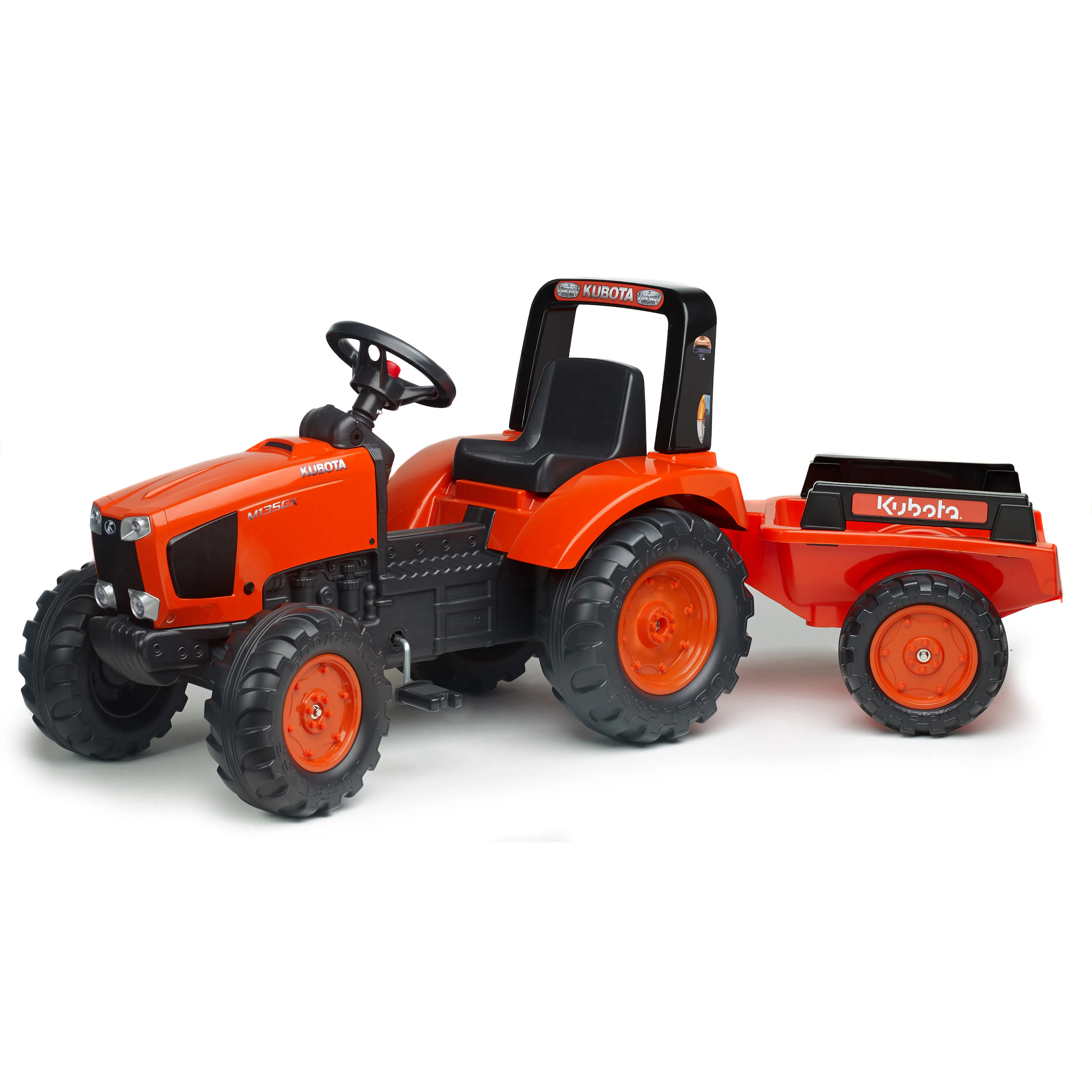 Trampbil FALK Traktor med vagn Kubota 808-131