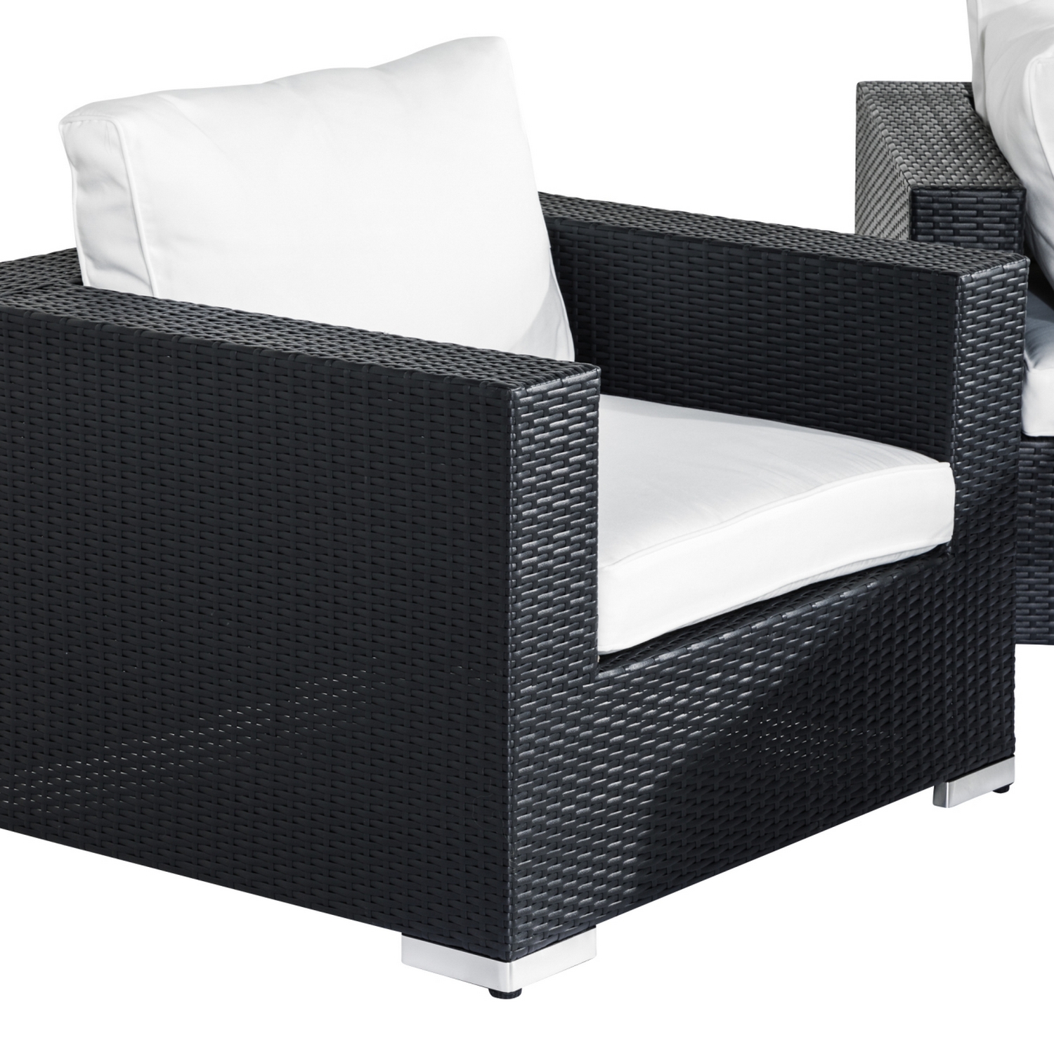 Loungegrupp Comfort Garden Bahamas 4-sits med 2 Fåtöljer och Soffbord 100x60 Utomhus