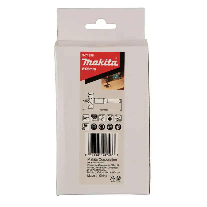 Träborr Makita D-74398 Self Feed 65Mmx127Mm