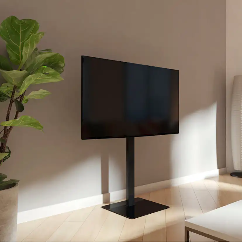 TV-stativ Hama Upp Till 65 tum VESA 400x400 Svart
