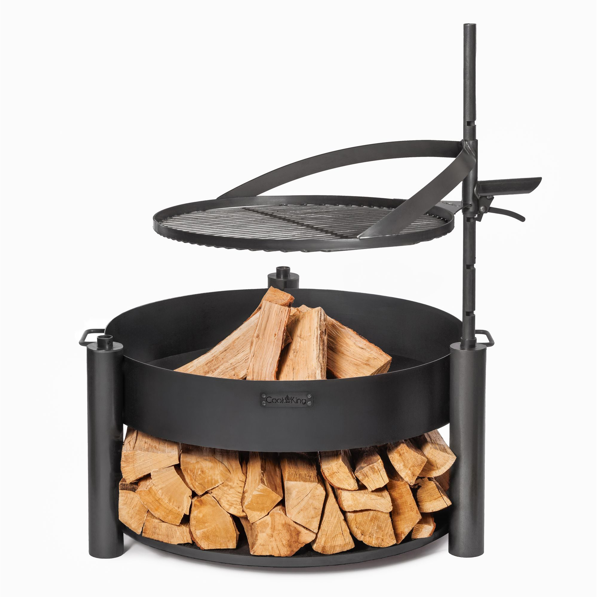 Eldfat Jabo CookKing MontanaX med Grillgaller