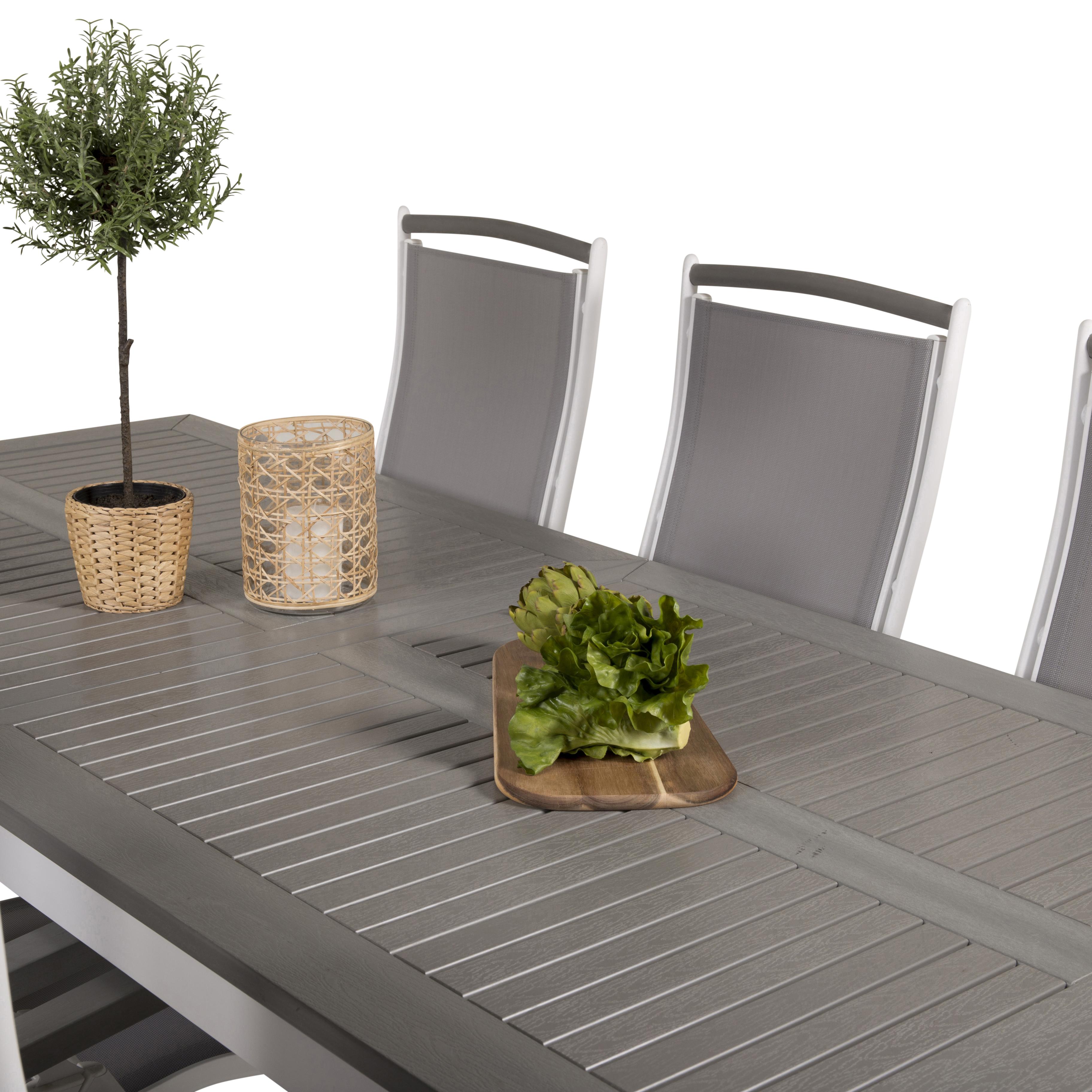 Matgrupp Venture Home Aleyna 224/324 med 6 Stolar