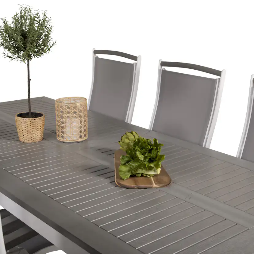 Matgrupp Venture Home Aleyna 224/324 med 6 Stolar