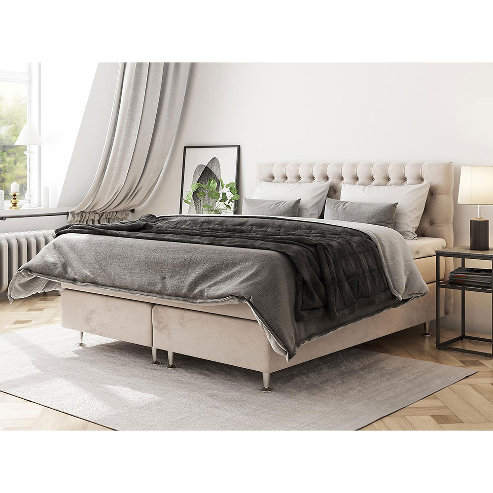 Kontinentalsäng Drömvik Celine Latex 180x200 med Sänggavel