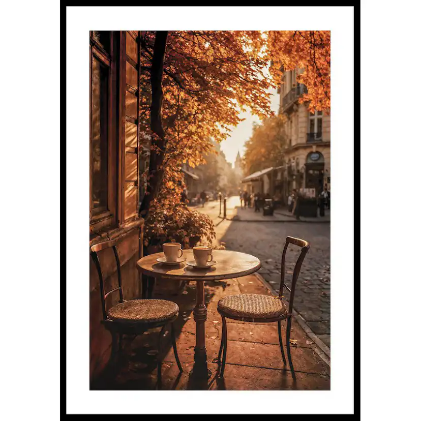 Autumn Café 50x70 50x70 cm