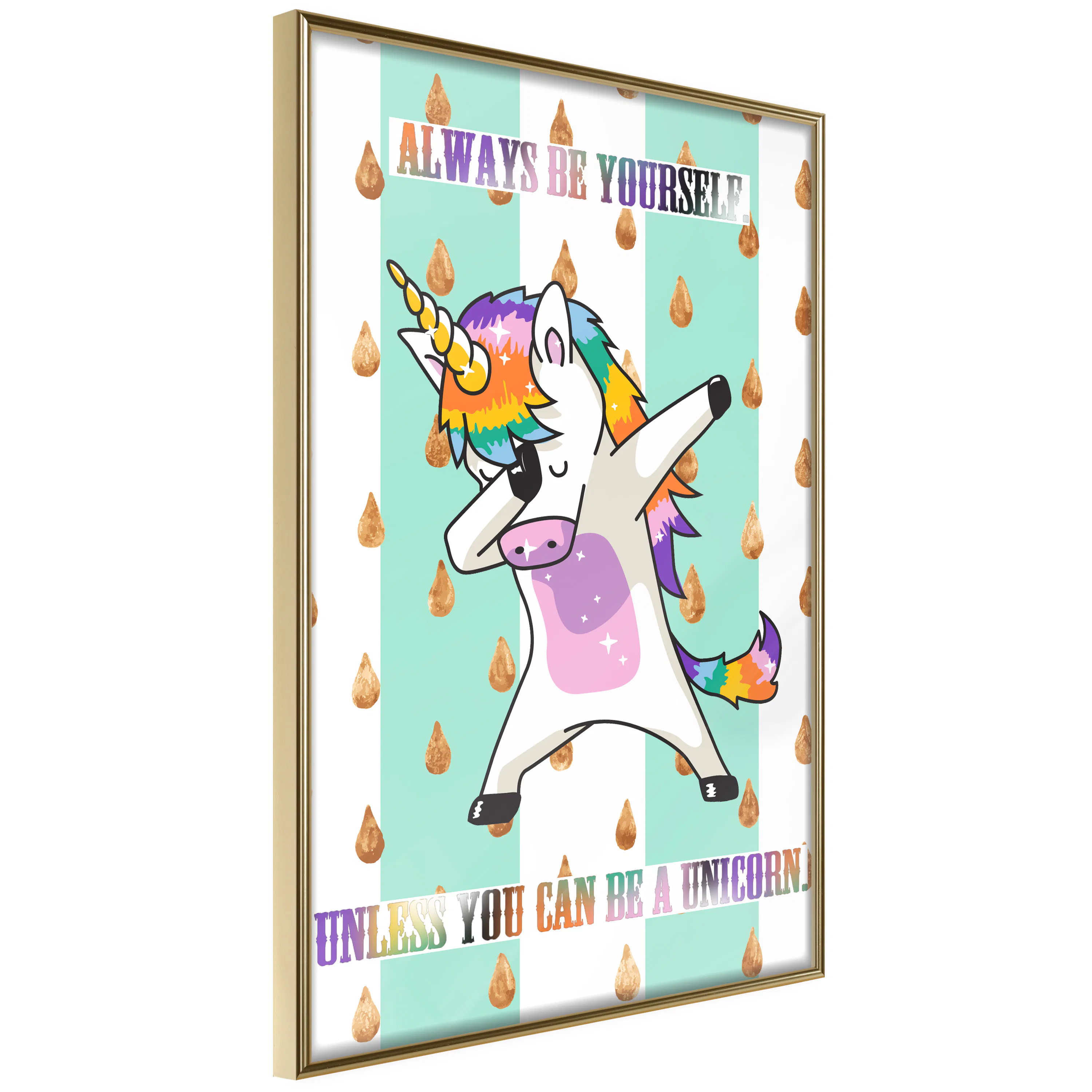 Poster Artgeist Affisch Always Be Yourself