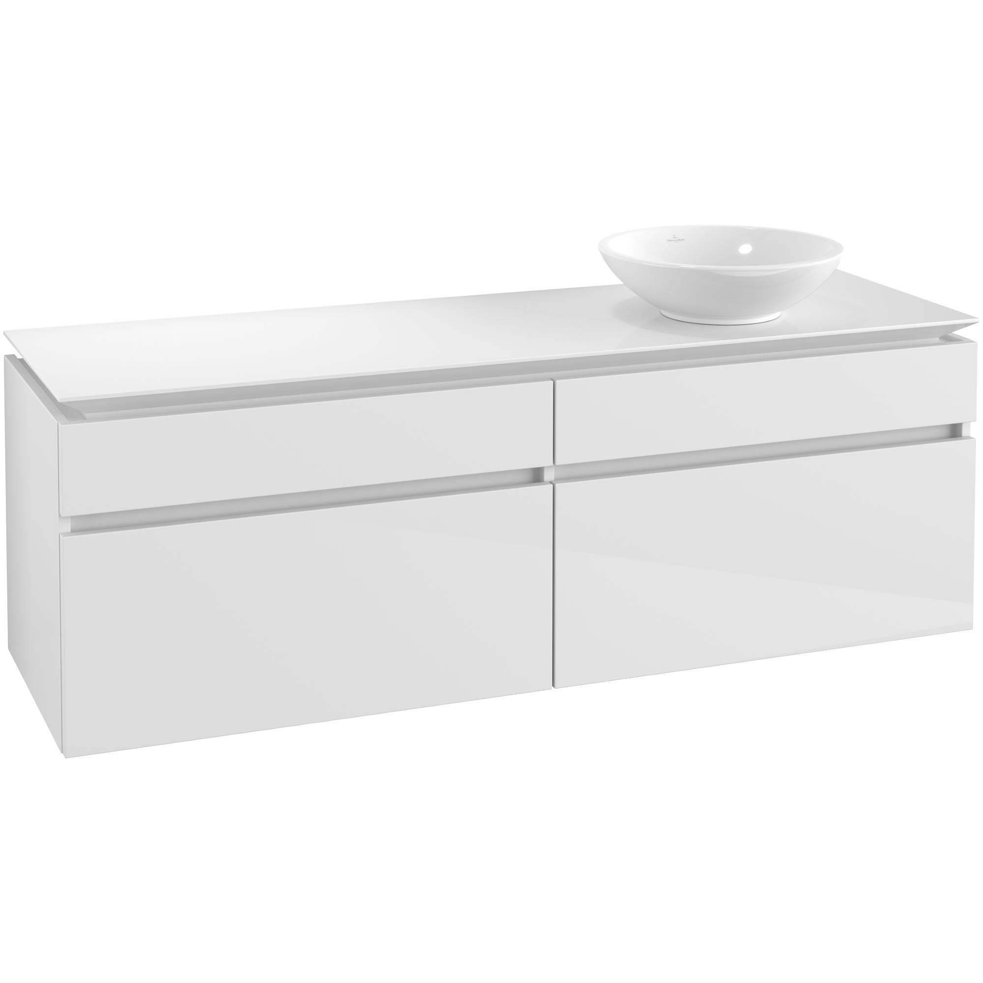 Tvättställsskåp Villeroy & Boch Legato 1600 med 4 Lådor för Fristående Tvättställ