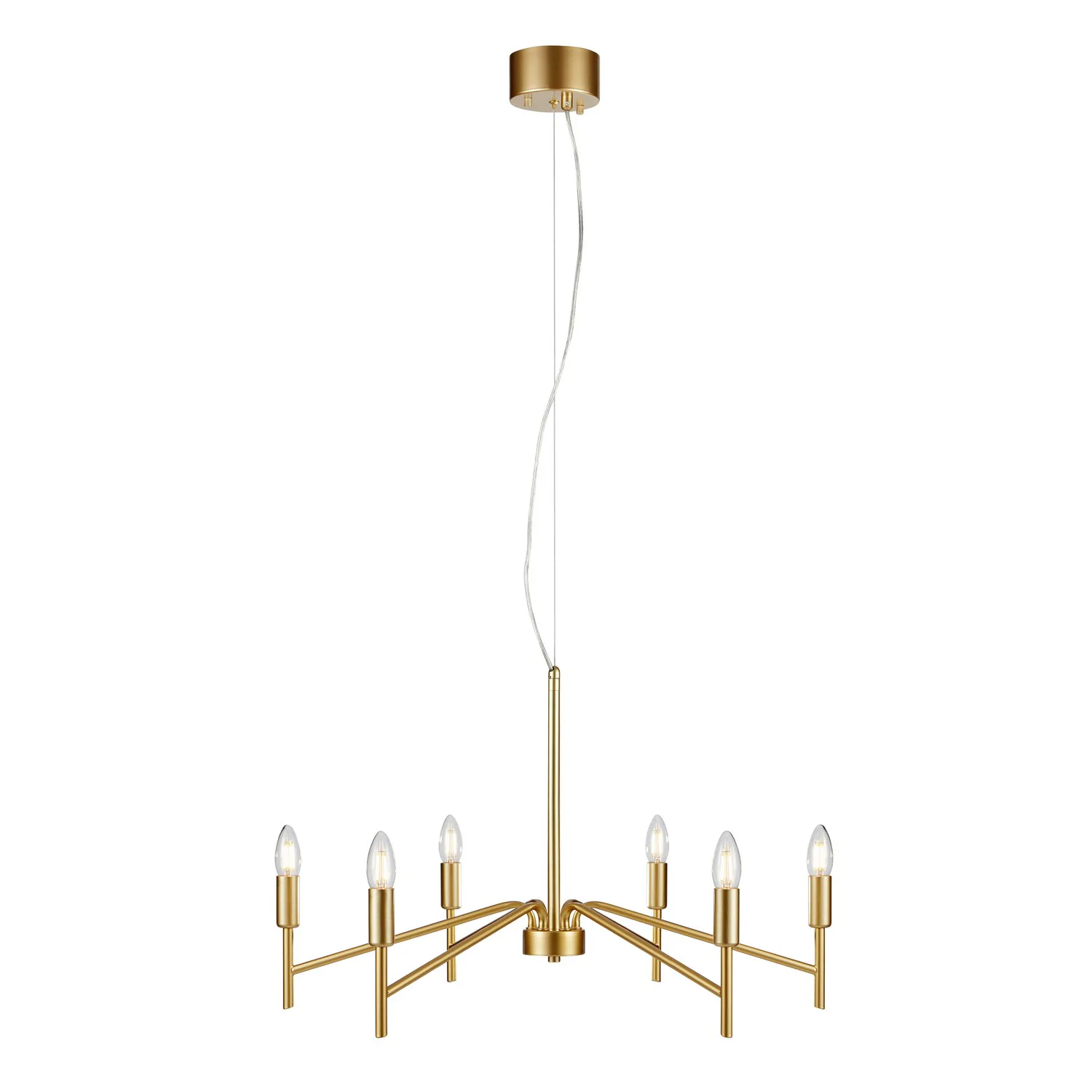 MONARCH Pendant 6L Painted Gold Guld