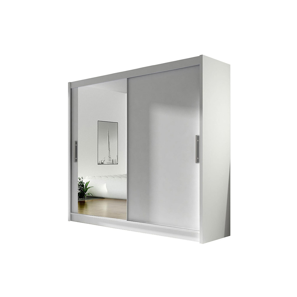 Garderob Scandinavian Choice Prag Skjutdörrar Spegel