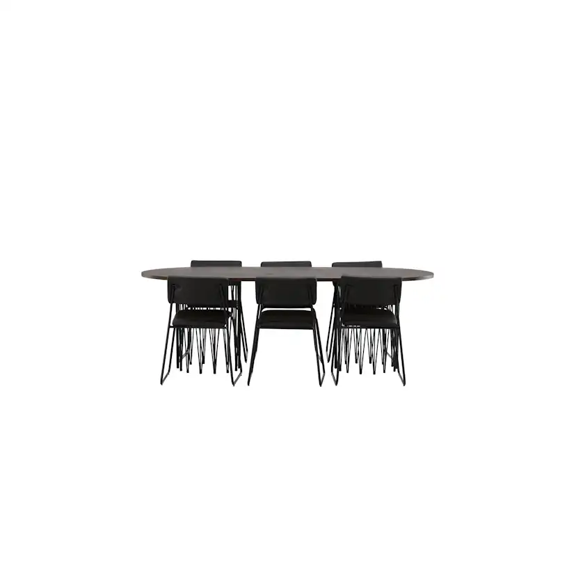 Matgrupp furniture/fashion Stone med 6 Kenth Stolar