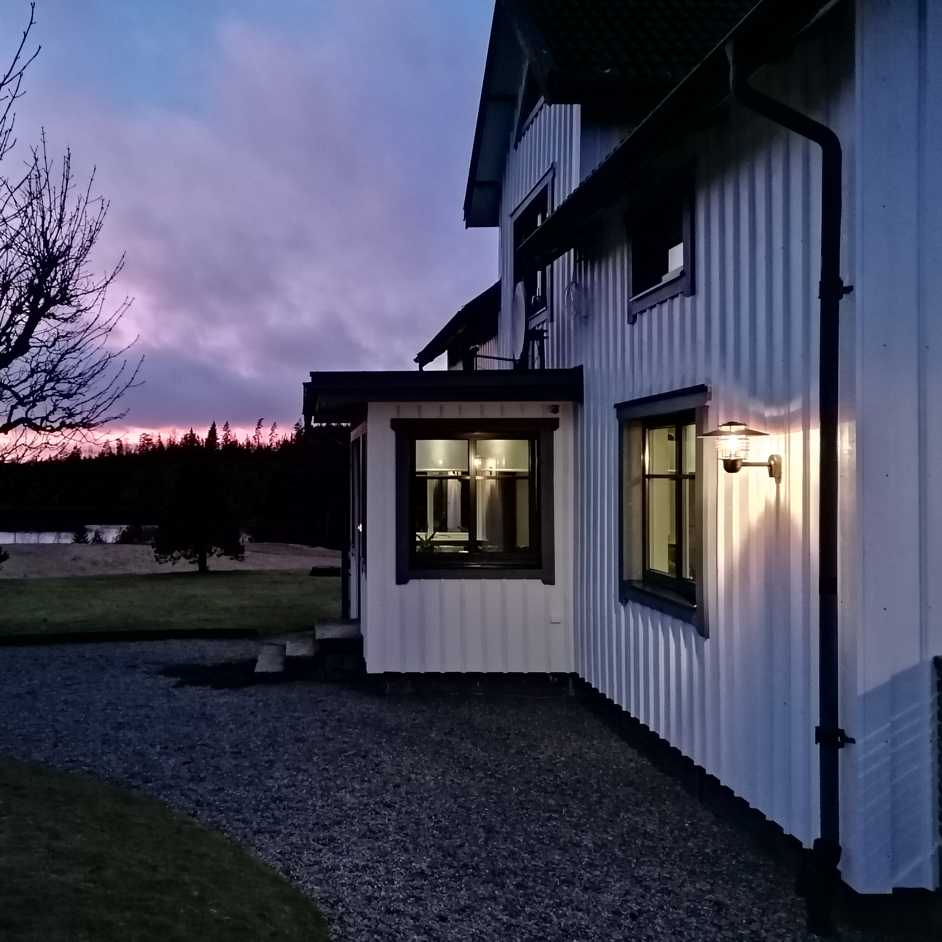 VÄGGARM TELLUS 75W KOPPAR/KLAR Koppar