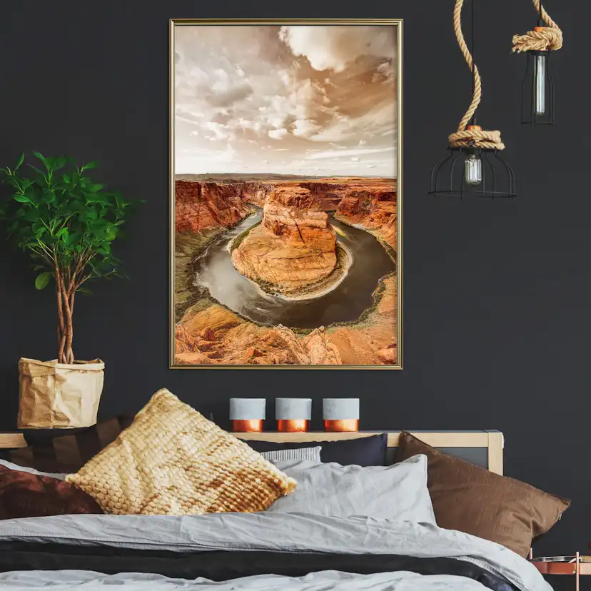 Poster Artgeist Affisch Rustic Landscape