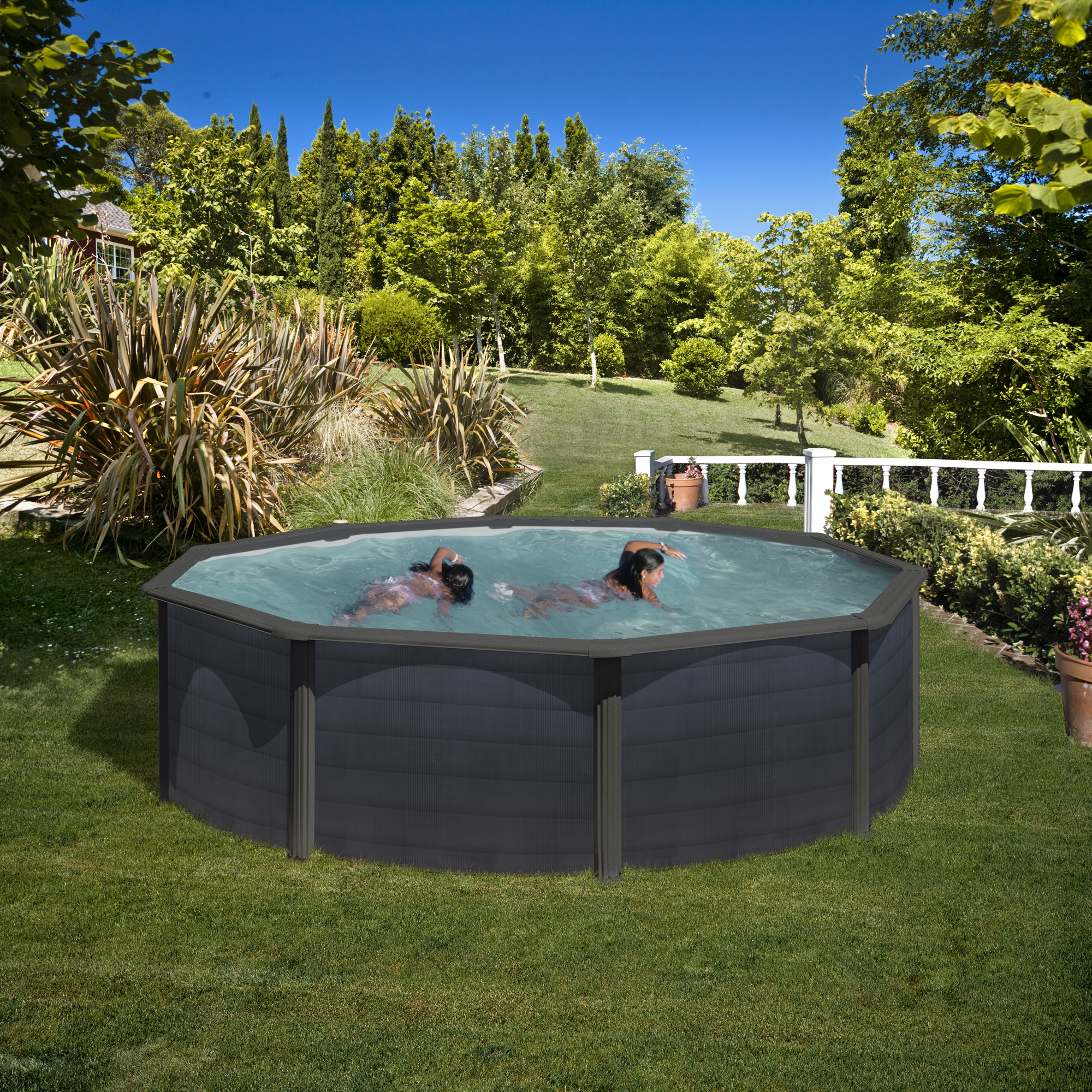 Poolpaket Swim & Fun Basic Pool Rund