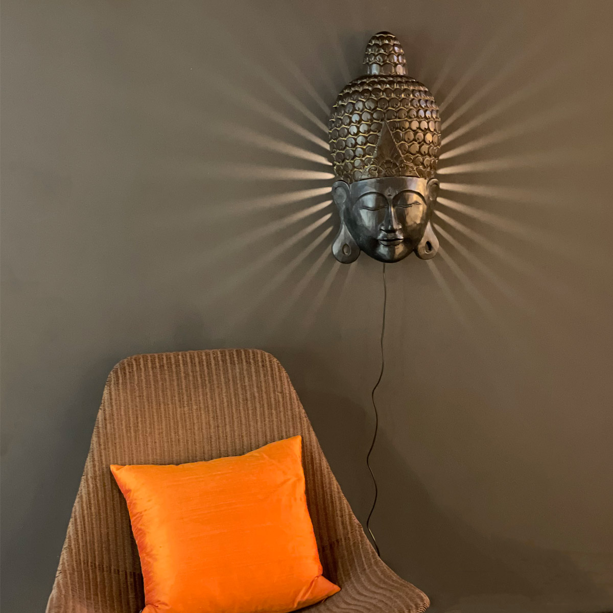 Vägglampa By Rydéns Busso H60 cm Svart