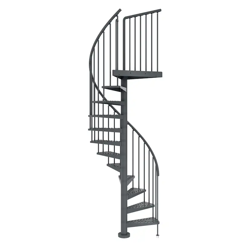 Spiraltrappa Dolle Toronto Utomhustrappa Antracit