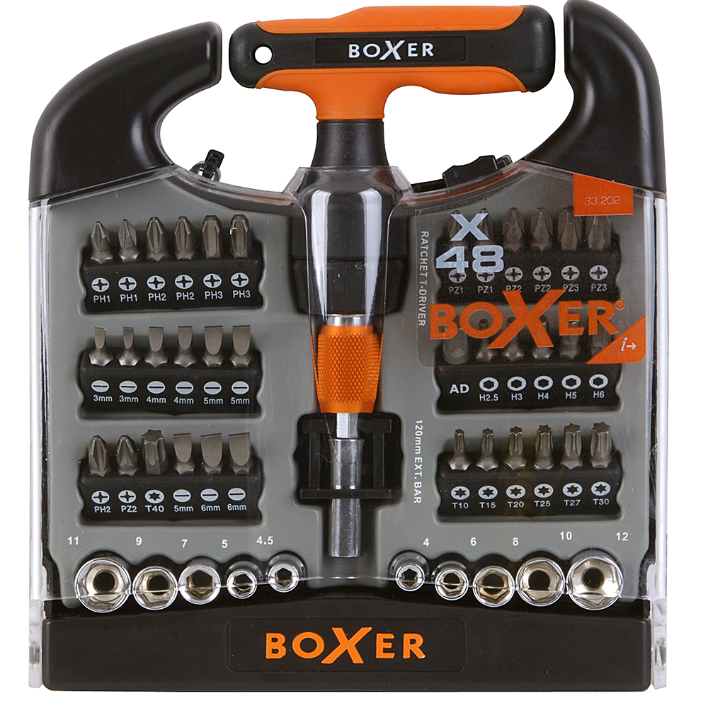 Hyls-/Bitsset Boxer 48-delar