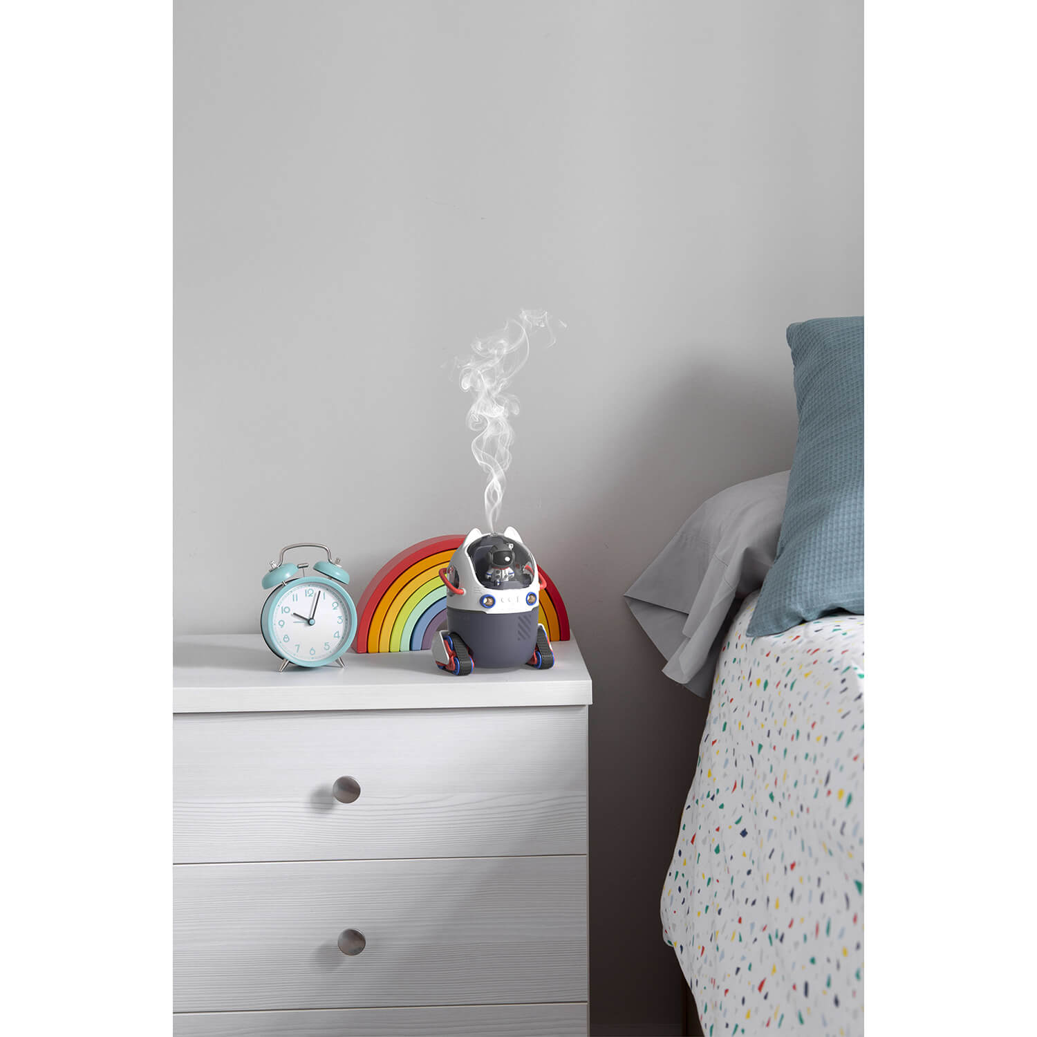 Luftfuktare MOB Humybot inkl Nattbelysning och Astronaut