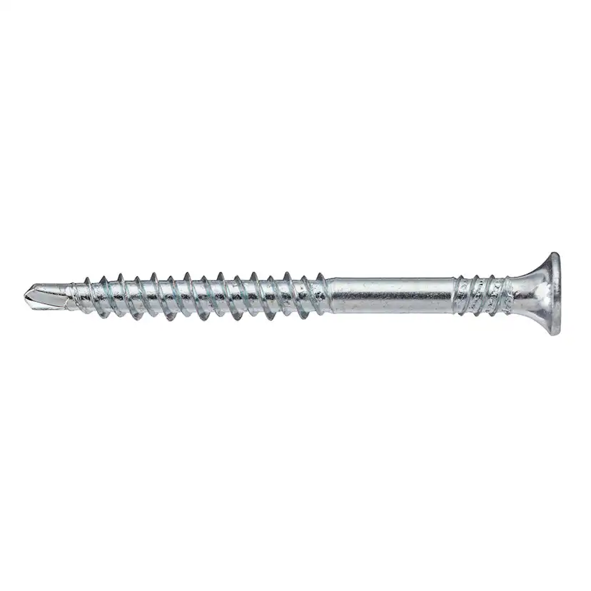 Universalskruv Västsvensk Byggskruv AB Topgrip För Trä- Stål & Förstärkningsregel Max 2 mm