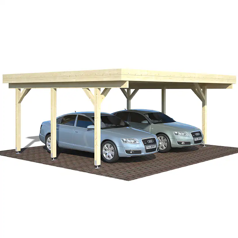 Carport Karl 20,6 m2 Obehandlad