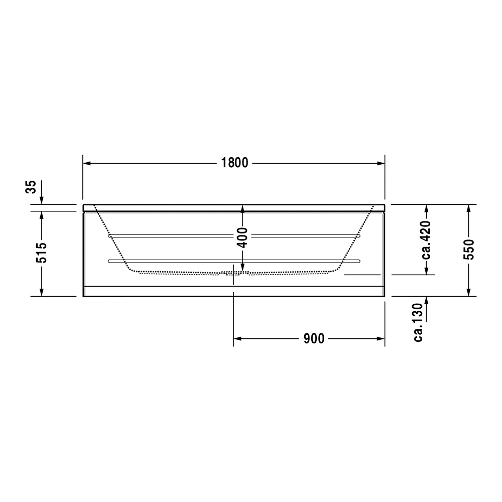Badkar Duravit D-Code