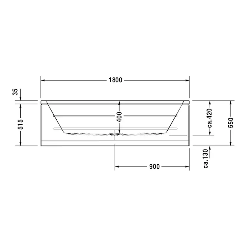 Badkar Duravit D-Code