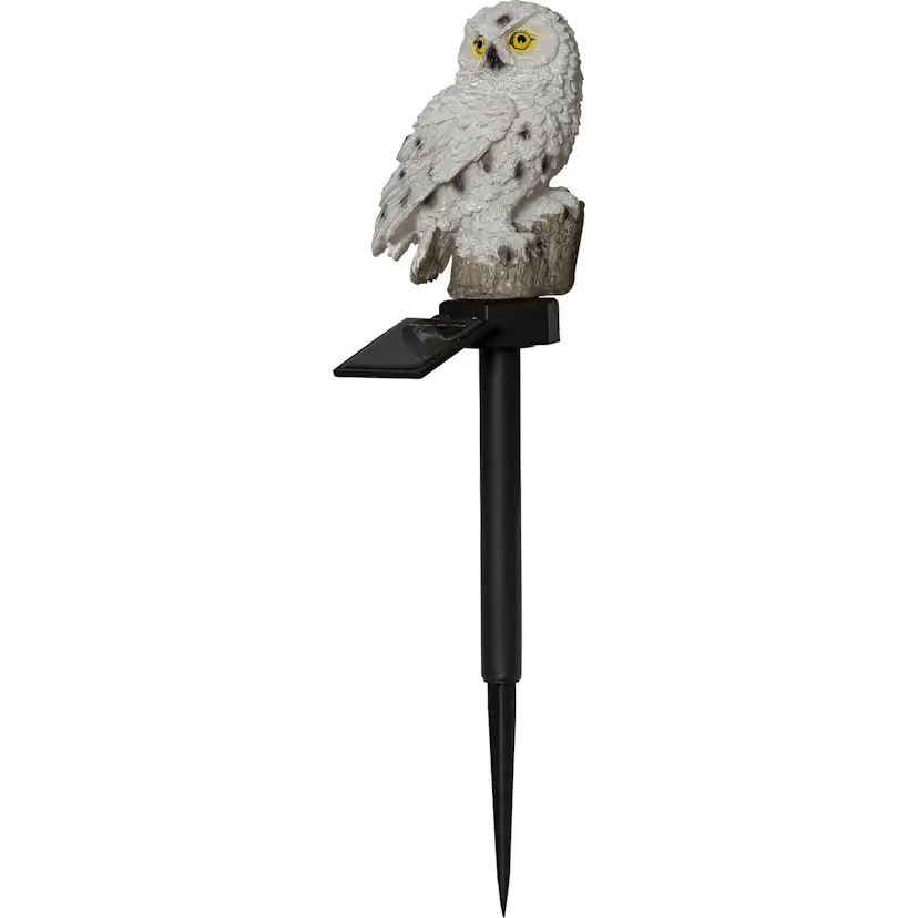 Solcellsdekoration Star Trading Owl LED Solcellslampa