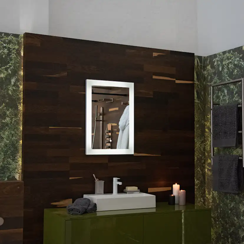 Spegel LH Modern med LED Belysning