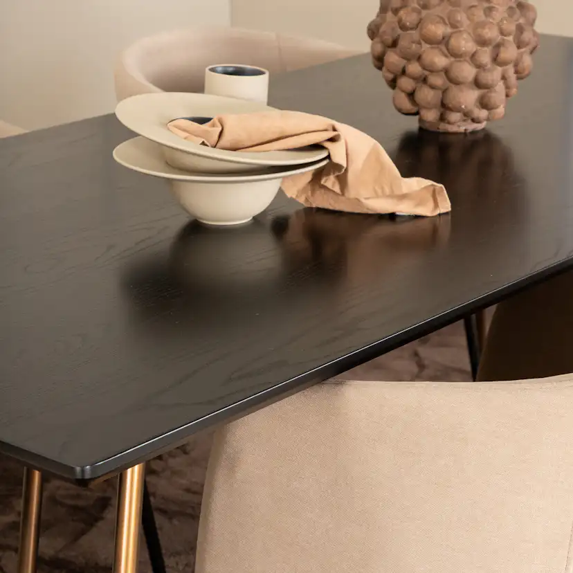 Matgrupp Venture Home Annika med 6 Bergen Stolar Polyester