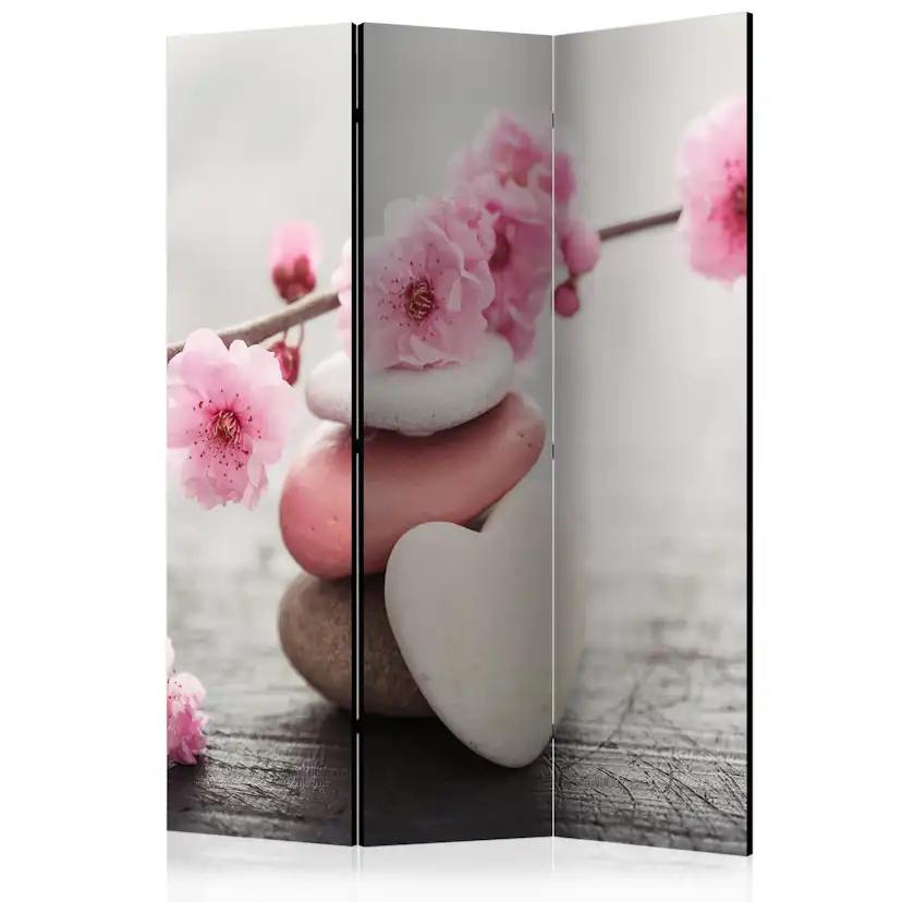 Rumsavdelare Skärmvägg Arkiio Zen Flowers 135x172 cm