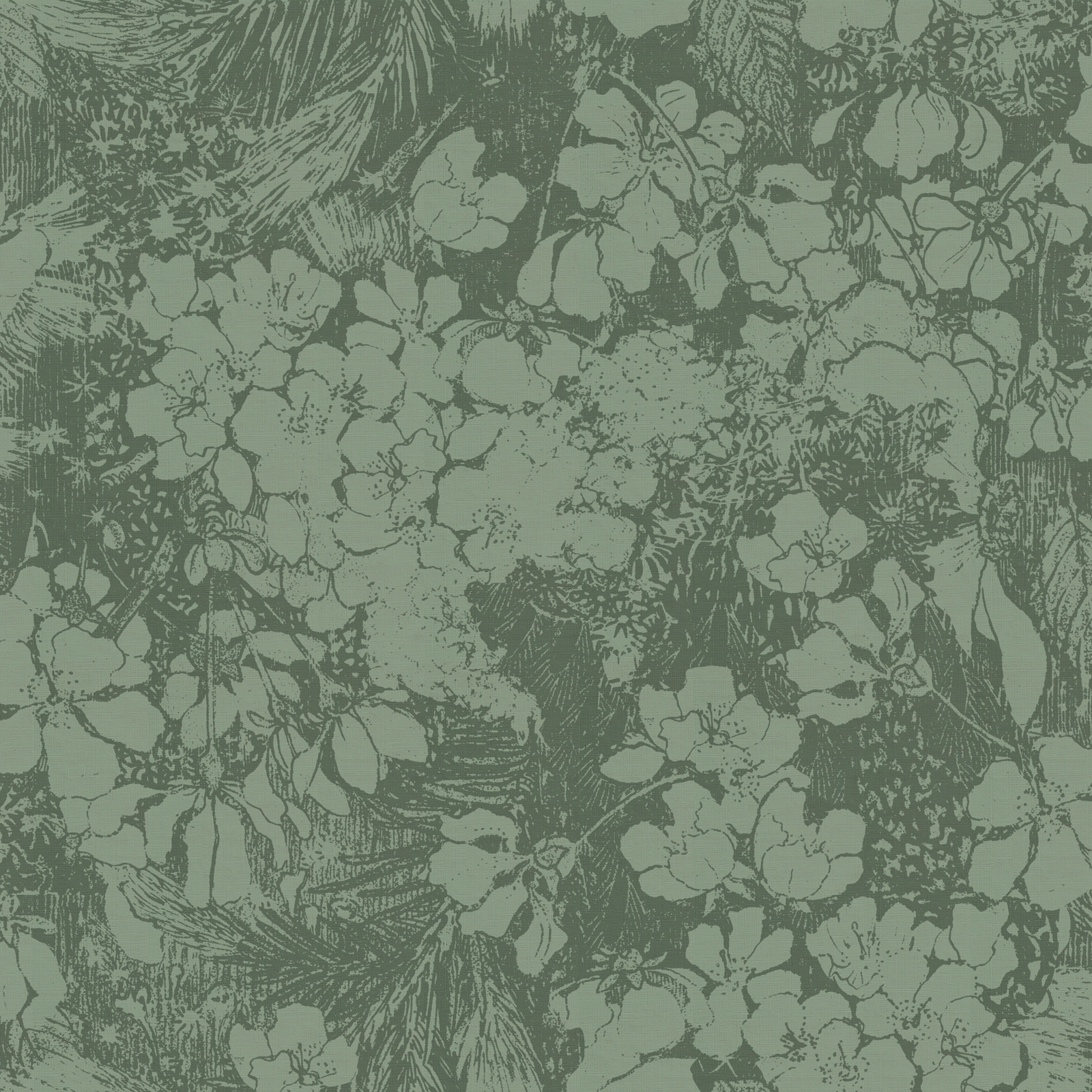 Tapet Superfresco Easy Arts & Craft Green