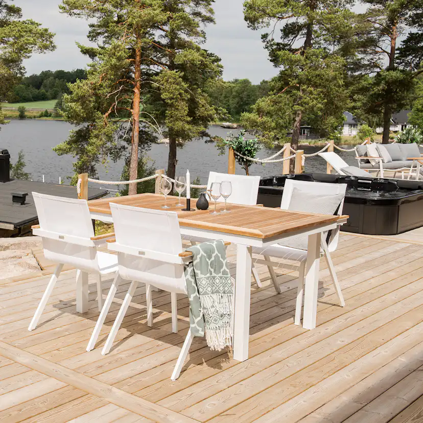 Trädgårdsstol Venture Home Mexico Stapelbar Utomhus