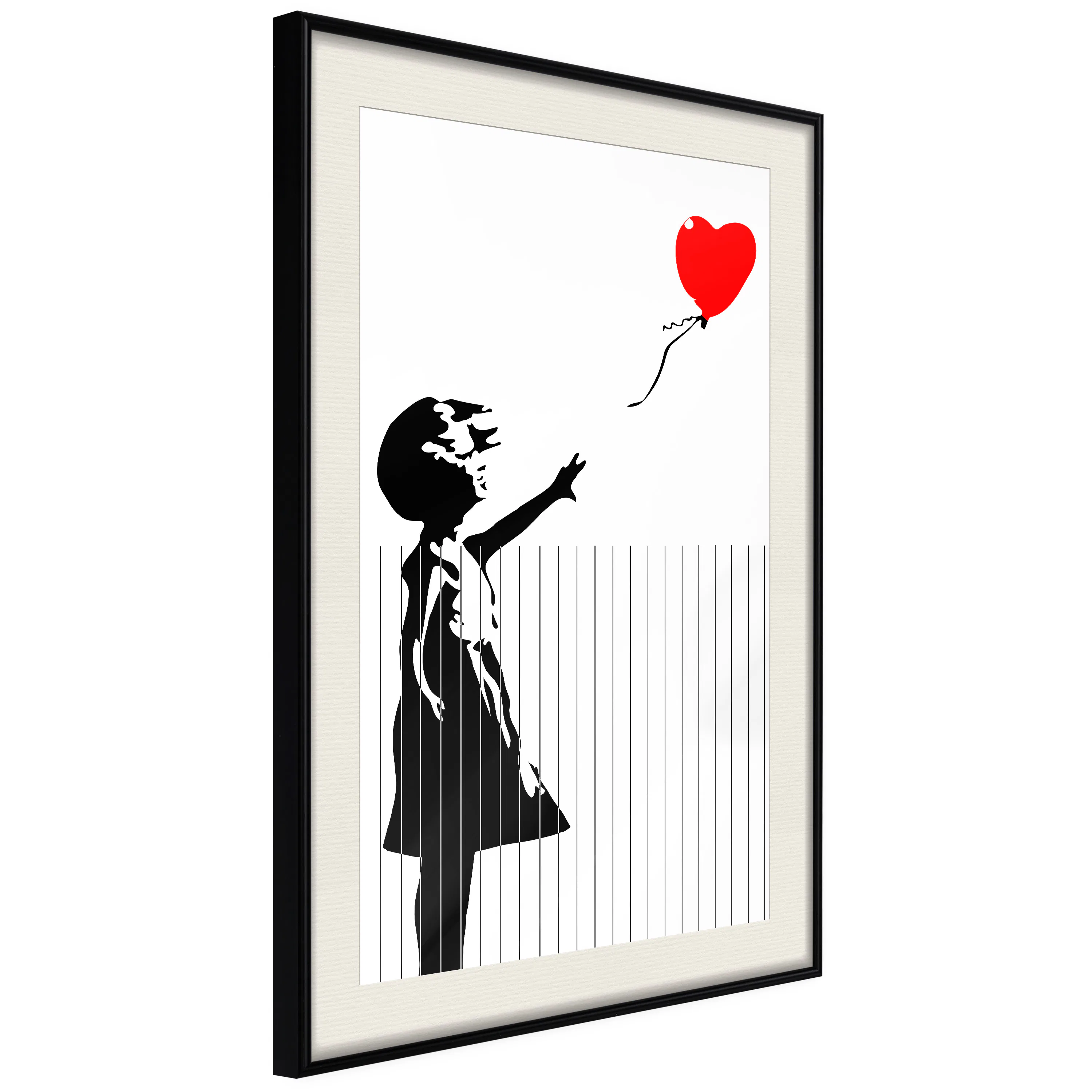 Poster Artgeist Affisch Cut Banksy