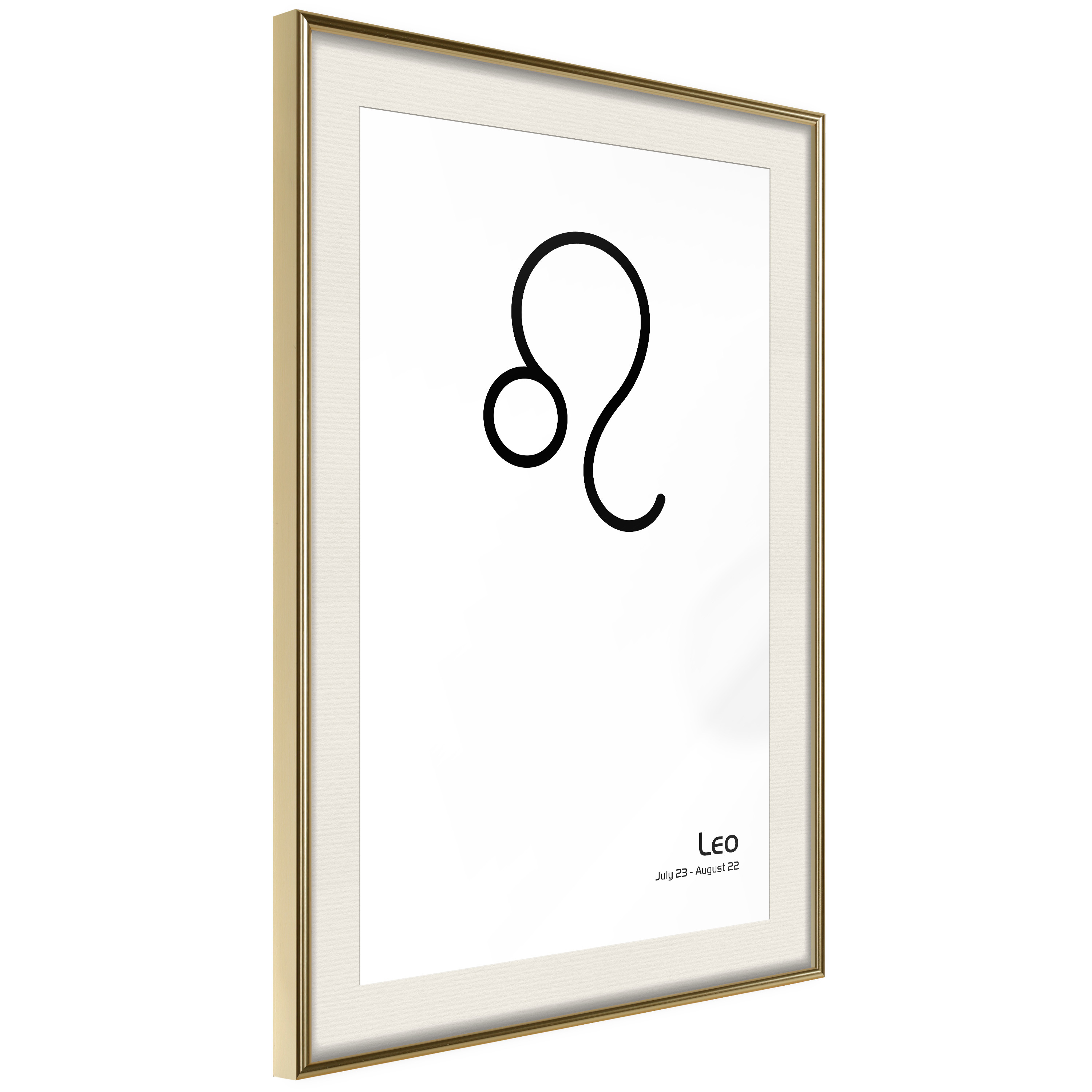 Poster Artgeist Affisch Leo