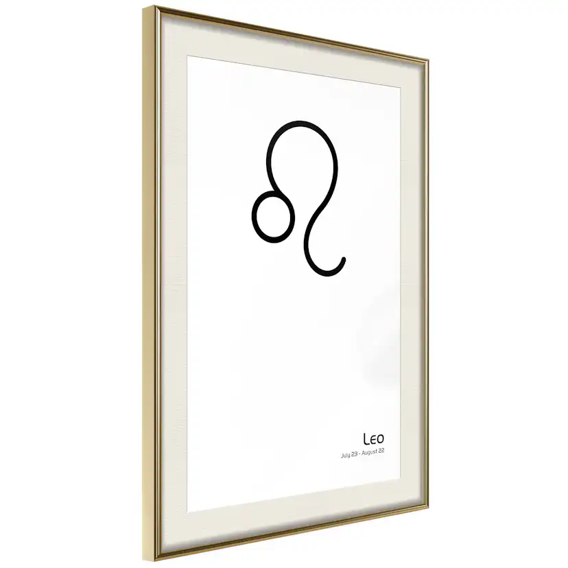 Poster Artgeist Affisch Leo
