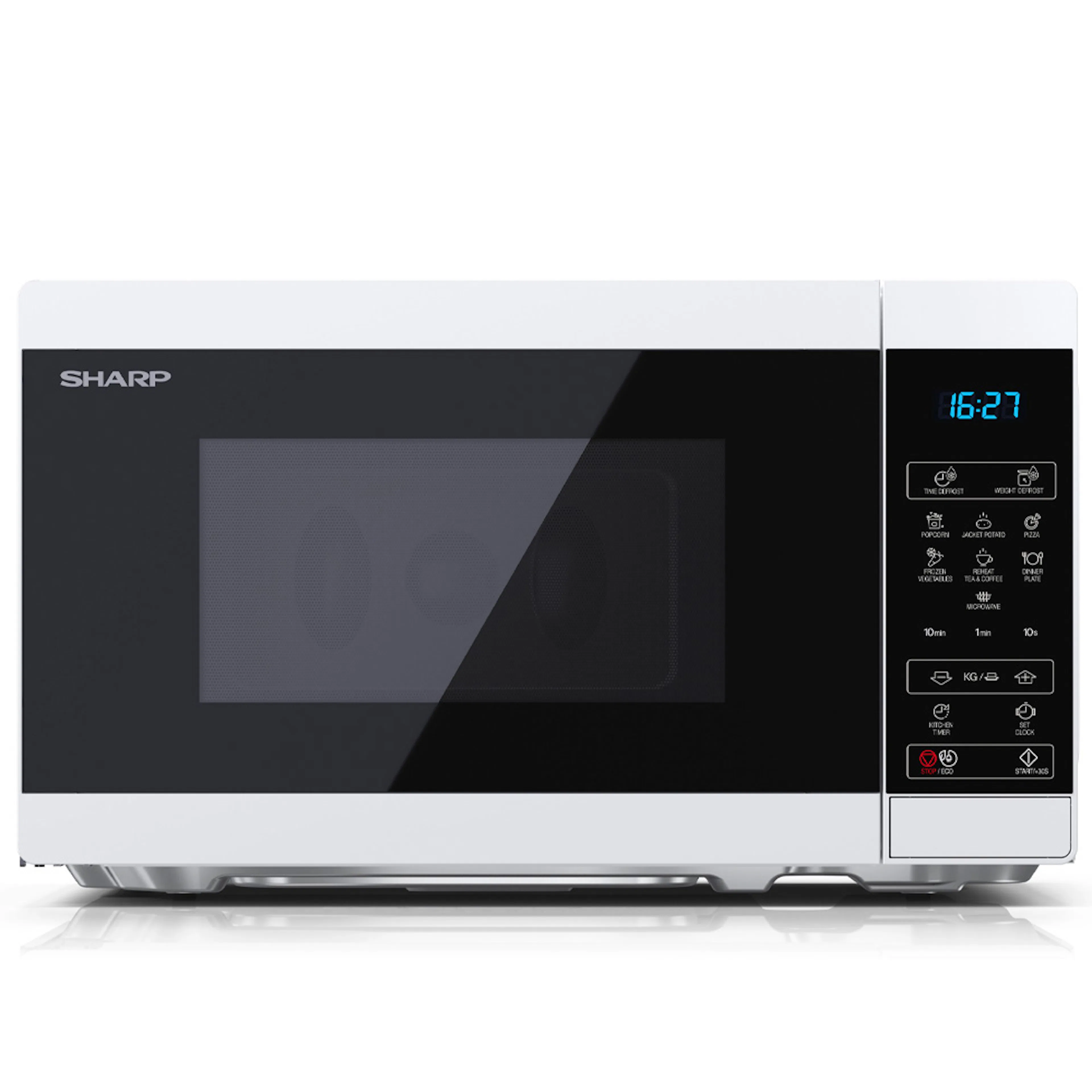 Fristående Mikrovågsugn Sharp YC-MS02E-W