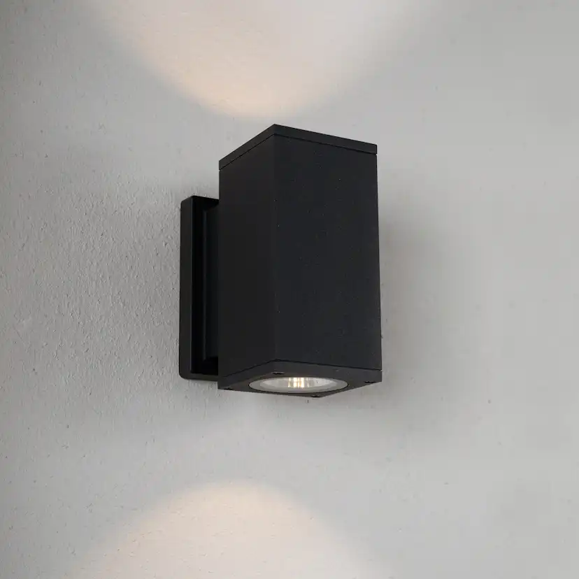 Väggarmatur utomhus Hide-a-lite Bloc II