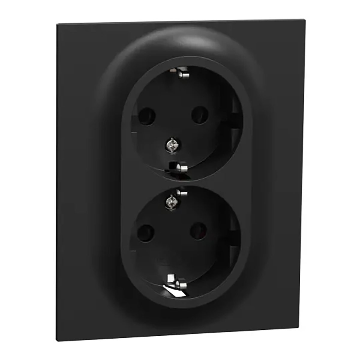 Vägguttag Elko One 2-vägs Jordat Snabbanslutning