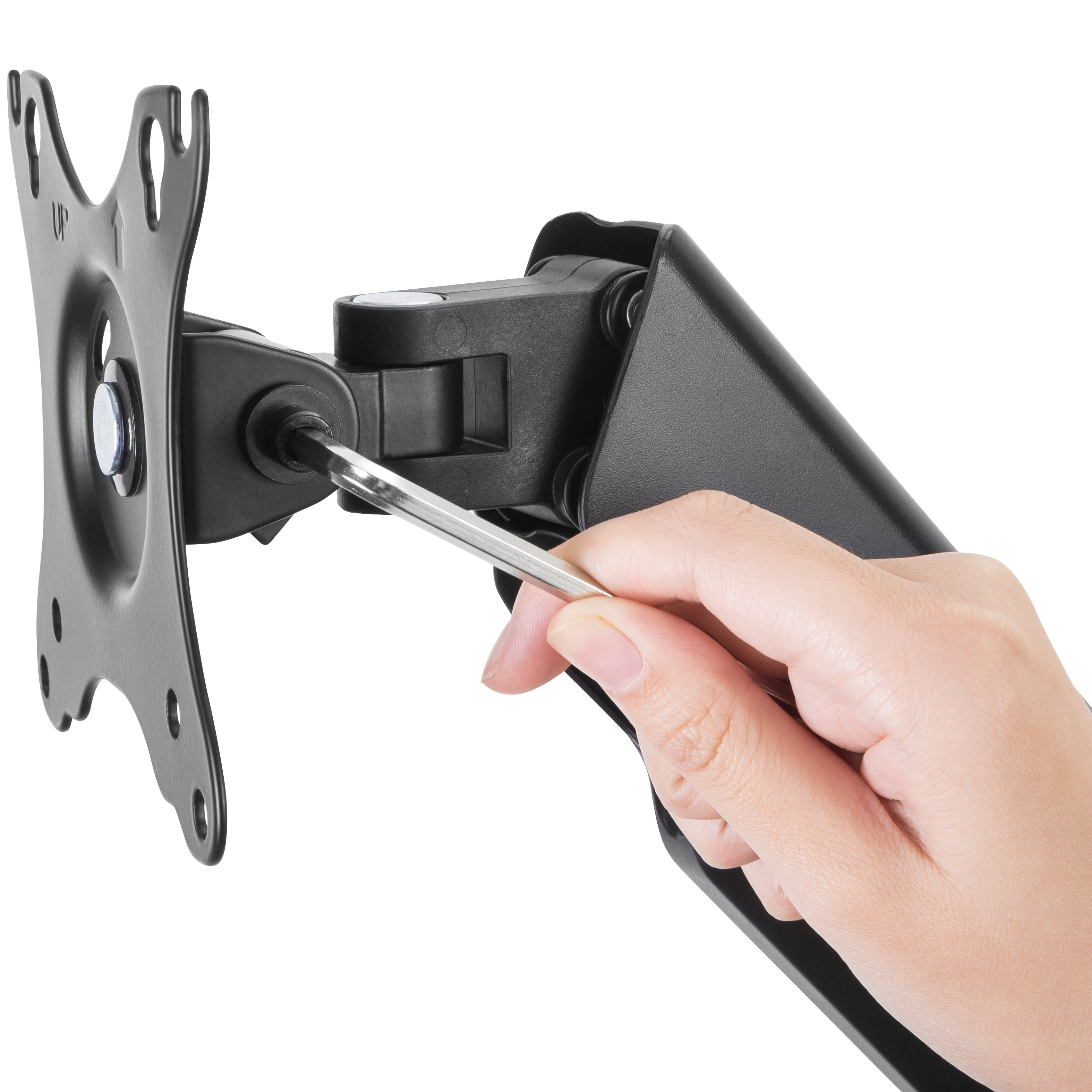 Monitorarm LogiLink Väggfäste 17-32 tum Gasfjädrad 260 mm