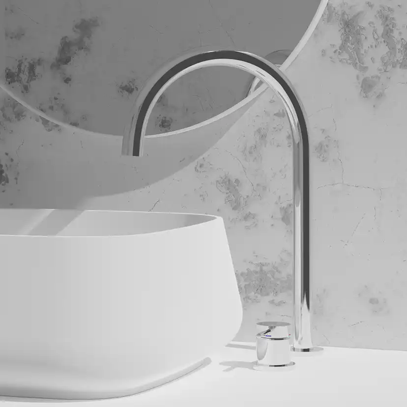 Köksblandare Scandtap Steel Harmonized K2