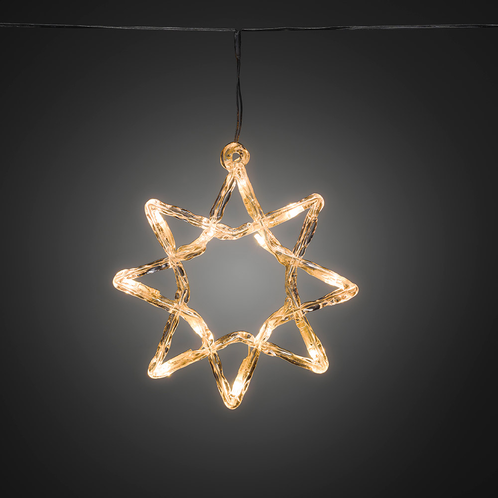 Ljusslinga Gnosjö Konstsmide 5 st Stjärnor 40 st LED 2