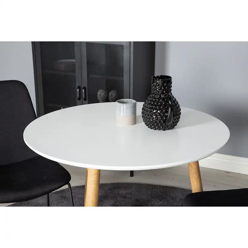 Matgrupp Venture Home Polar ø90cm med 2 Muce stolar
